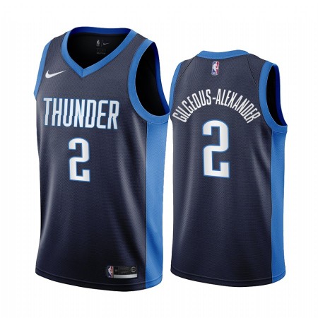Maillot Basket Oklahoma City Thunder Shai Gilgeous-Alexander 2 2020-21 Earned Edition Swingman - Homme